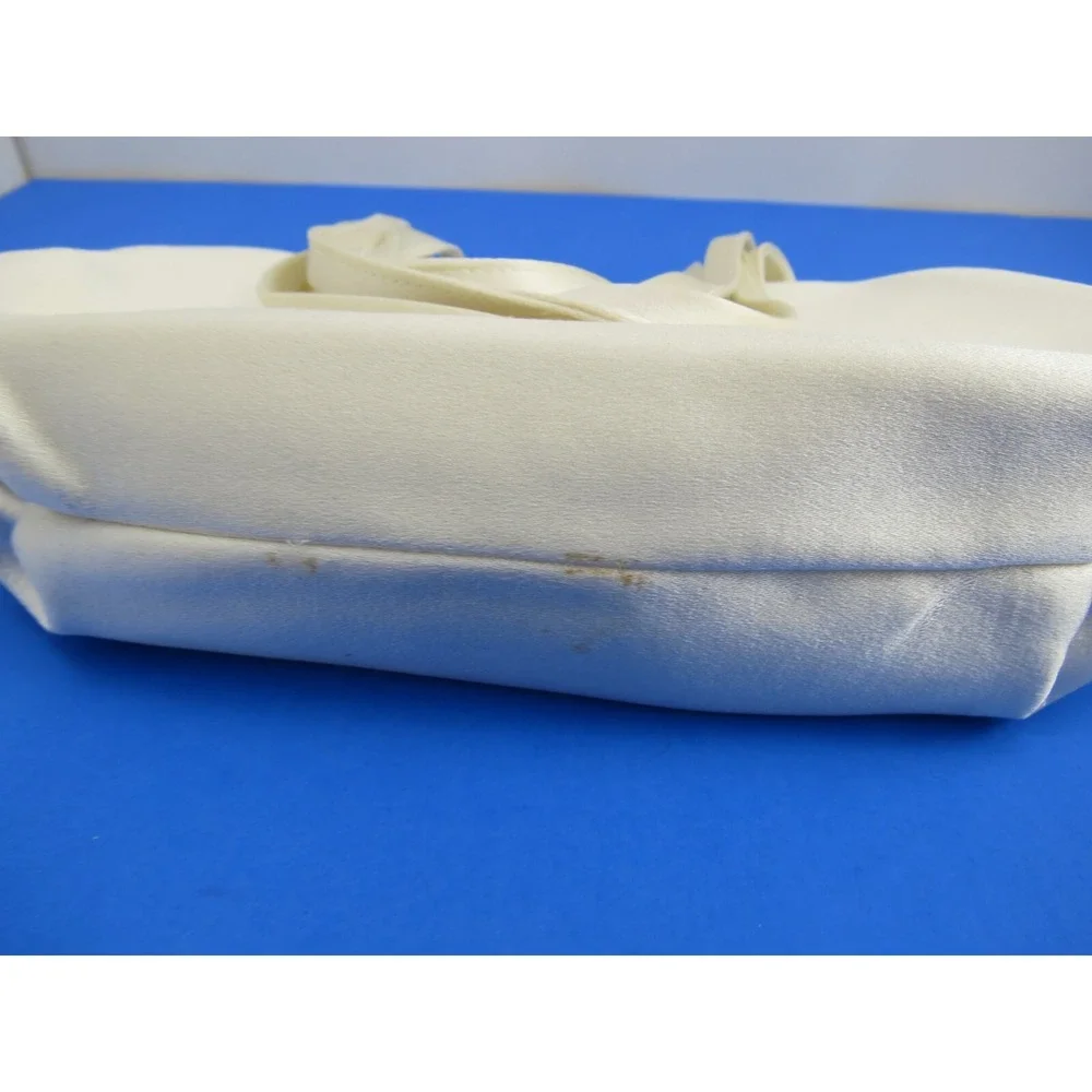 Fenaroli for Regalia Veil Handmade Purse Clutch Bag White Bridal HB 205 W